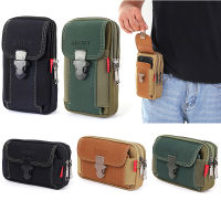 Men Tactical Molle Pouch Belt Waist Pack Bag Small Pocket Military Waist Pack Running Pouch Travel Camping Bag Soft back Outdoor