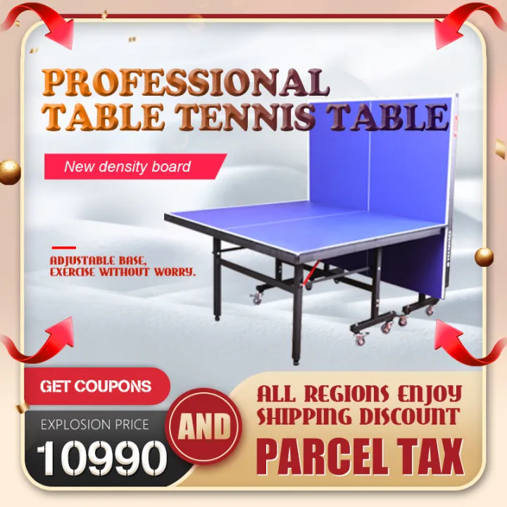 READY Ping Pong Table with Wheels For Indoor and Outdoor use Foldable