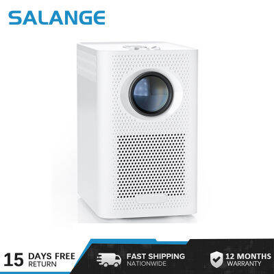 Salange S30MAX Full HD 1080P สมาร์ทโปรเจคเตอร์เข้ากันได้กับ 4K 400 Ansi Lumens สมาร์ททีวี Android 10.0 WiFi โฮมเธียเตอร์โปรเจคเตอร์วิดีโอแบบพกพา