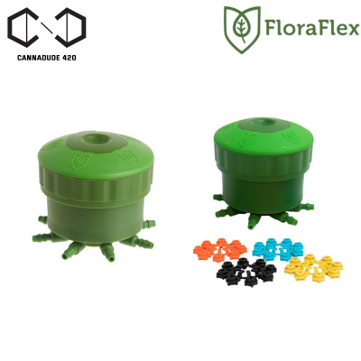 Floraflex หัวจ่ายน้ำ 8 สาย MULTI FLOW BUBBLER สำหรับระบบรดน้ำต้นไม้