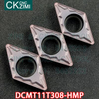 DCMT11T308-HMP DCMT 11T308 HMP คาร์ไบด์แทรกภายนอกแทรกเครื่องมือ CNC กลึงโลหะเครื่องมือตัดไม้สำหรับสแตนเลส