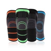 [Rear Waves]1Pcs UnisexKnee Pads การบีบอัด Joint Relief ArthritisFitness ผ้าพันแผลยืดหยุ่นเข่า Pads บาสเกตบอลวอลเลย์บอล