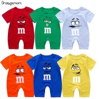 0-24Months OrangeMom Baby Boy Romper Infant Jumpsuit Shorts Sleeved 6 Colors Toddler One-piece 2021