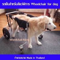 wheelchair4dog รถเข็นสำหรับสัตว์พิการแบบ 4 ล้อ dog wheelchairล้อเลื่อนสำหรับสุนัขพิการ หรือสัตว์ที่มีอาการอัมพฤกษ์ อายุมาก อ่อนแรง(ทักแชททุกครั้ง)