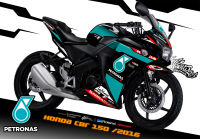 สติ๊กเกอร์แต่งลายรถ Honda Cbr 150 โมเดลเก่าตัวก่อนโมเดลใหม่ ลาย PETRONAS