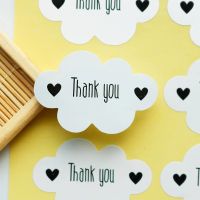 120PCS Clouds Thank You Stickers for Envelope Seal Labels Gift Packaging decor Birthday Party Scrapbooking Stationery Sticker Stickers  Labels