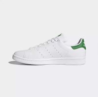 รองเท้าผ้าใบ adidas รองเท้า Stan Smith White เขียว