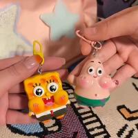 [Lovely Cute] Keychain SpongeBob SquarePants Patrick Star Resin Pendant Accessory Best Friend