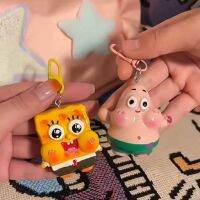 [Lovely Cute] Keychain SquarePants Patrick Star Resin School Accessory Best Friend