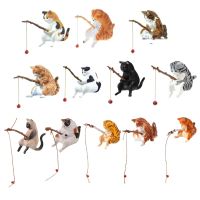 【CC】♞∋﹉  Fishing Ornaments Aquarium Decoration  Landscaping Cartoon Statue Resin Figurine Decorations