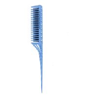 1PC Portable Comb Hair Brush 3 Rows of Teeth Hair Dye Comb Long and Short Tooth Tip Tail Comb Hair Styling Comb