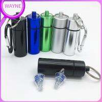 WAYNE กล่อง Botol Mini ใส่จัดเก็บเครื่องประดับสำหรับเดินทางหม้ออลูมิเนียมอัลลอยด์สำหรับแคมป์ปิ้งกล่องพลาสติก