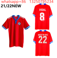 New Chile 2021 High quality Man Camiseta soccer jersey T-shirt Home Away Red White Medel Alexis Arturo Vidal Eric Pulgar