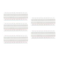 5PCS 830 Point Solderless Breadboard Prototyping Breadboard