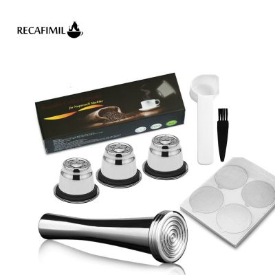 【YF】 RECAFIMIL Rich Crema Coffee Capsule with Foils Stainless Steel Self Adhesive Aluminum Foil Brewer Lid Cup Flim Sticker