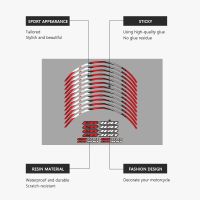 สติกเกอร์ล้อรถจักรยานยนต์กันน้ำขอบ CB400ซุปเปอร์สี่สำหรับฮอนด้า CB400SF CB400 CB 400 SF 2000-2011 2010อุปกรณ์เสริม