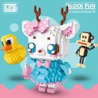 LOZ Diamond Blocks Deer Pig Cartoon Anime Animal Figures Educational Toys for Children Assembly Models Building Blocks Toys DIY