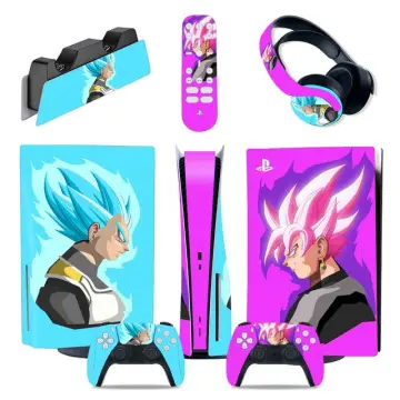 Cool Ps5 Featuresdragon Ball Ps5 Console & Controller Skin