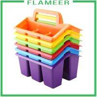 [COD][Flameer] 6Pcs Pen Bucket Crayon Holder Creative Art Supply Organizer Office Christmas Gift