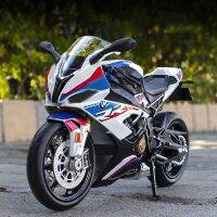 ของสะสมของเล่นรถ Diecast รถมอเตอร์ไซด์ S1000RR BMW สำหรับรถออโต้ทางวิบากซึกิ GSX R1000R 1000RR-R ฮอนด้า CBR 1:12