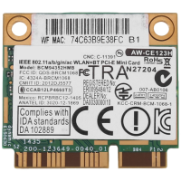 สำหรับ Mini Pcie Bcm94352hmb Azurewave Wifi 802.11ac 867Mhz ไร้สายบลูทูธ