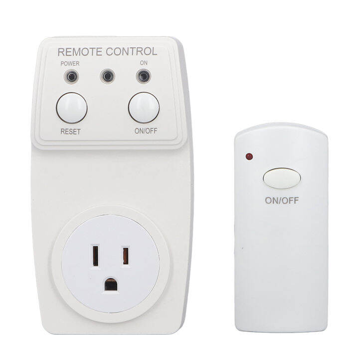 Remote Control Outlet Power Socket Receptacle 120V For Light ...