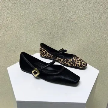 Coach on sale leopard flats