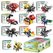 Children s toys assembled animal assembled building blocks dinosaur