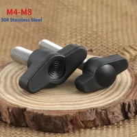 M4 M8 304 baja tahan karat tangan mengencangkan baut pegangan z-handle Bakelite tangan tombol mekanis Thumb t-handle sekrup