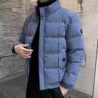 Hawaifish brand parka men new autumn and winter casual mens cotton-padded clothes high quality stand-up collar jacket