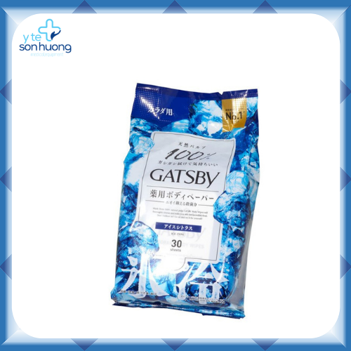 Khăn giấy gatsby ice citrus - ảnh sản phẩm 1