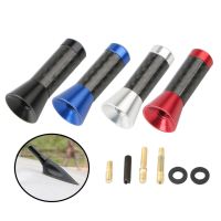 【CC】 3.5/8/12cm Car Roof Antenna Carbon Radio With M4 M5 Screws Metal Accessories