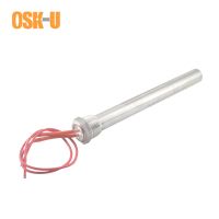 DN20 3/4 Thread Cartridge Heater 220V Tubular Heater Element 20mm Tube Diameter Electric Heating Element 0.3/0.5/1/1.5/2KW