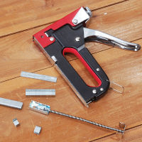 Anual Nail Shooter U-Shaped T-Shaped Nail DIY Furniture Construction Stapler Upholstered With 600 Staples Carpentry