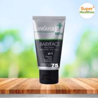 Smooth e men babyface foam 2.5oz (75กรัม) สมูท อี เมน โฟม โฟมล้างหน้าผู้ชาย