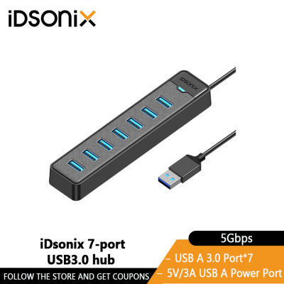 IDsonix ตัวแยก USB พอร์ต USB 3.0ฮับประเภท C พอร์ตไฟ5Gbps USB ไฮสปีดฮับแท่นวางมือถือสำหรับอุปกรณ์แล็ปท็อปแมคบุ๊ค