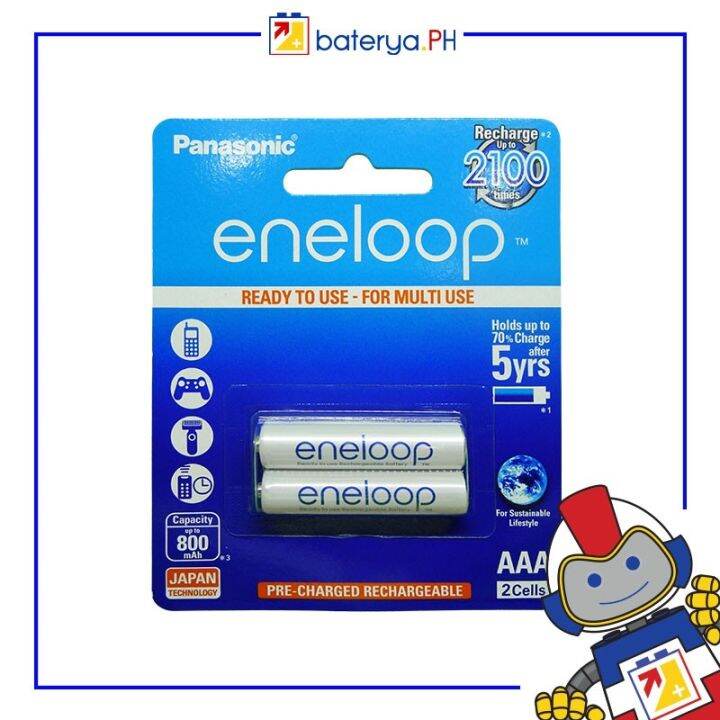 Panasonic Eneloop Aaa Rechargeable Bk Mcce V Mah Nimh Ready To