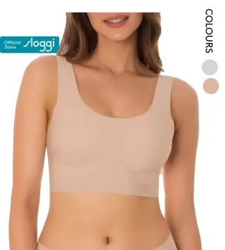 Sloggi Wow Comfort non-wire push-up bra in beige