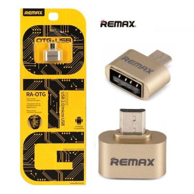 Remax RA-OTG Micro ตัวแปลง หัวแปลง OTG Micro USB to USB2.0 ของแท้ 100%