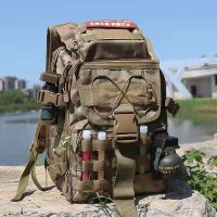 【YF】 40l militar tático mochila saco de assalto do exército molle sistema sacos mochilas esportes ar livre acampamento caminhadas