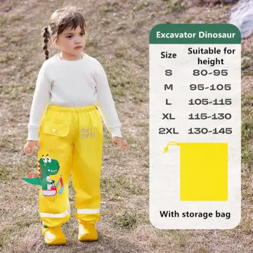 AMIYAN Childrens Rain Trousers  Dungarees Waterproof Breathable Dungarees   Mud Trousers with Braces for Girls  Boys blue 86 cm92 cm   Amazoncouk Fashion