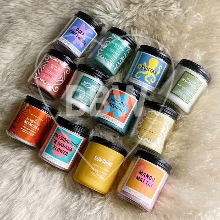 Bath and Body Works Candle (Single wick) Bath Body Works Candle Lazada PH