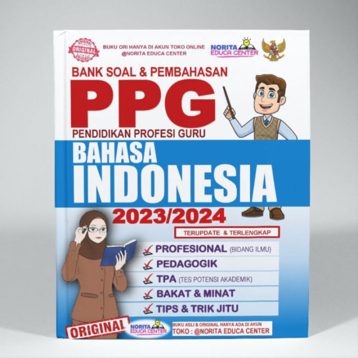 BUKU BANK SOAL DAN PEMBAHASAN PPG BAHASA INDONESIA TAHUN 2024 | Lazada ...