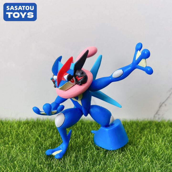 Toys Enjoy Pokemon Figures Ash Greninja Froakie Greninja Figures 