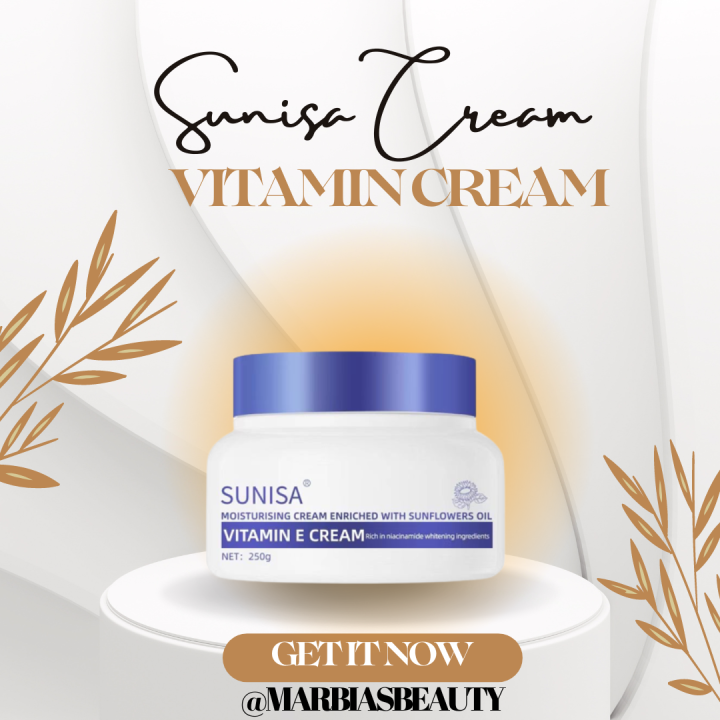 Original Sunisa Moisturising Cream Enriched With Sunflowers Oil Vitamin