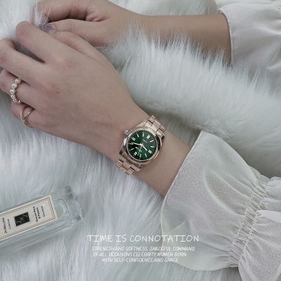 Paragraphs LaoJiaTong logging series female web celebrity live ins new watch waterproof noctilucent contracted ◐❒✚