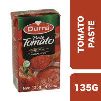 Durra Tomato Paste 135g ++ ดูร่า ซอสมะเขือเทศเข้มข้น 135ก.