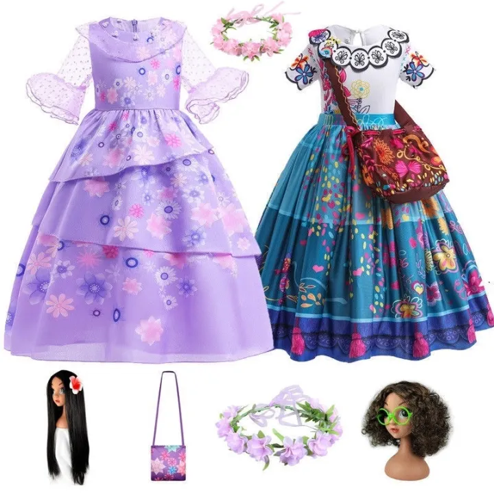 halloween costume for kids girls Disney Encanto Costume Madrigal ...