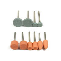 Asive Mounted Stone 10pcs 3mm Shank Grinding Head Stone Wheel For Dremel Rotary Tools Accessories