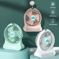 【YF】 Mini Portable Fan Usb Rechargeable Air Cooler Desk Third Wind Battery (not Include) Cooling Fans